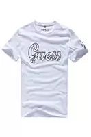 discount t-shirt guess hommes 2013 usa guess blanc